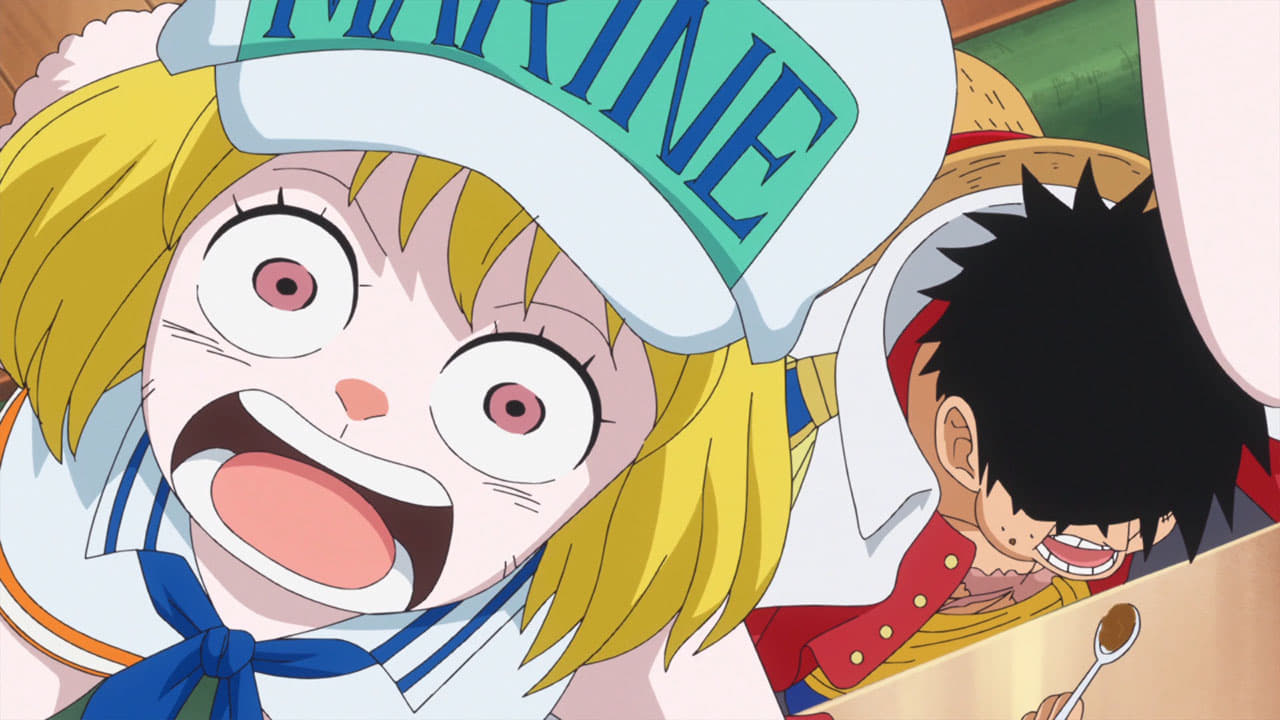 -E780- A Hungry Front - Luffy and the Marine Rookies!