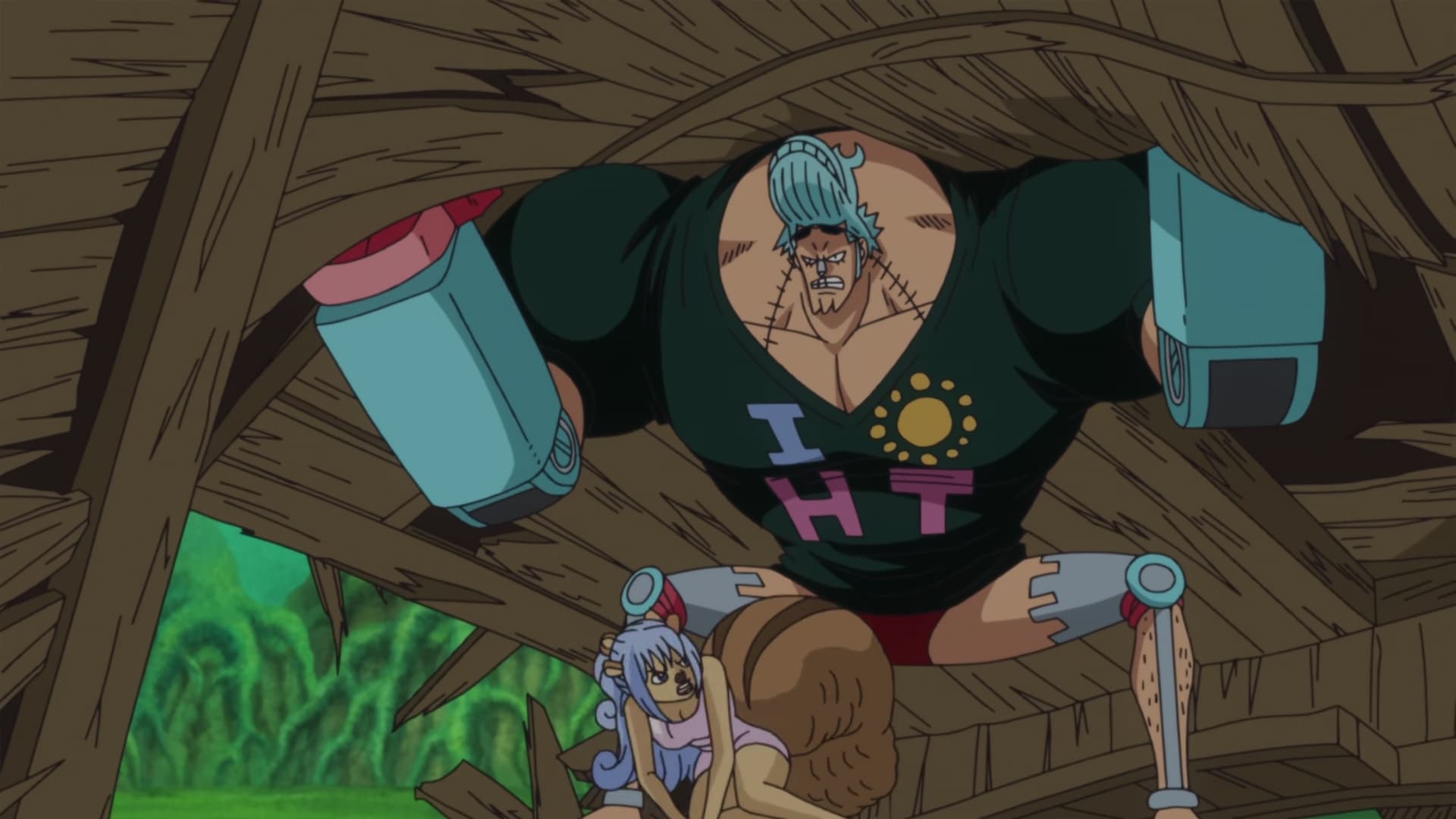 -E774- A Battle to Defend Zou - Luffy and Zunisha!