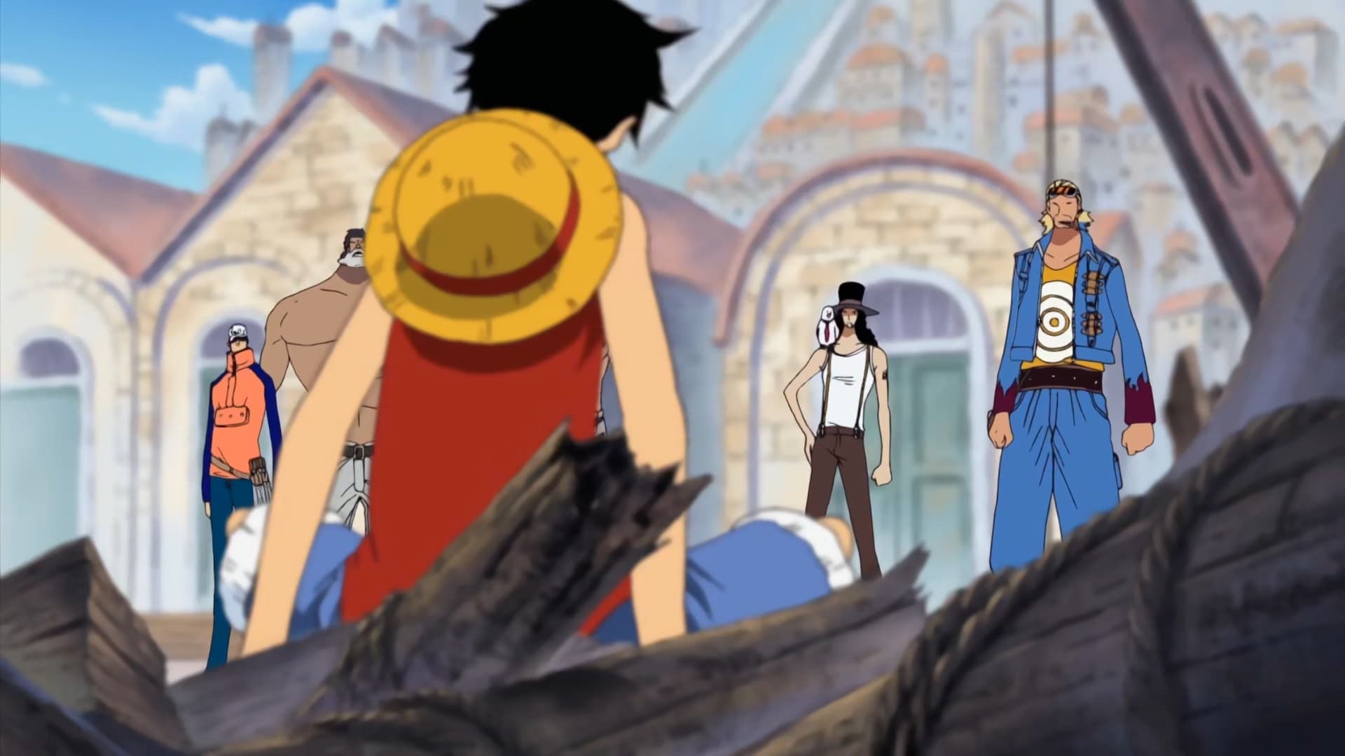 -E239- The Straw Hat Pirates are the Culprits? The Protectors of the City of Water!