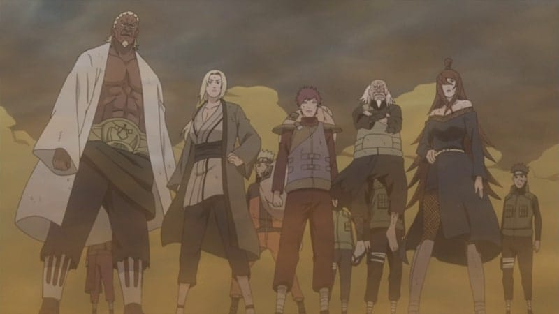 -E323- The Five Kage Assemble