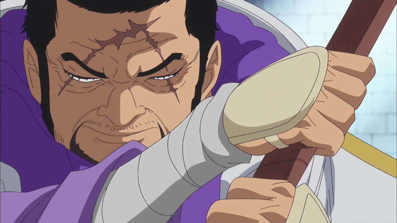 -E667- The Admiral's Decision! Fujitora vs. Doflamingo!