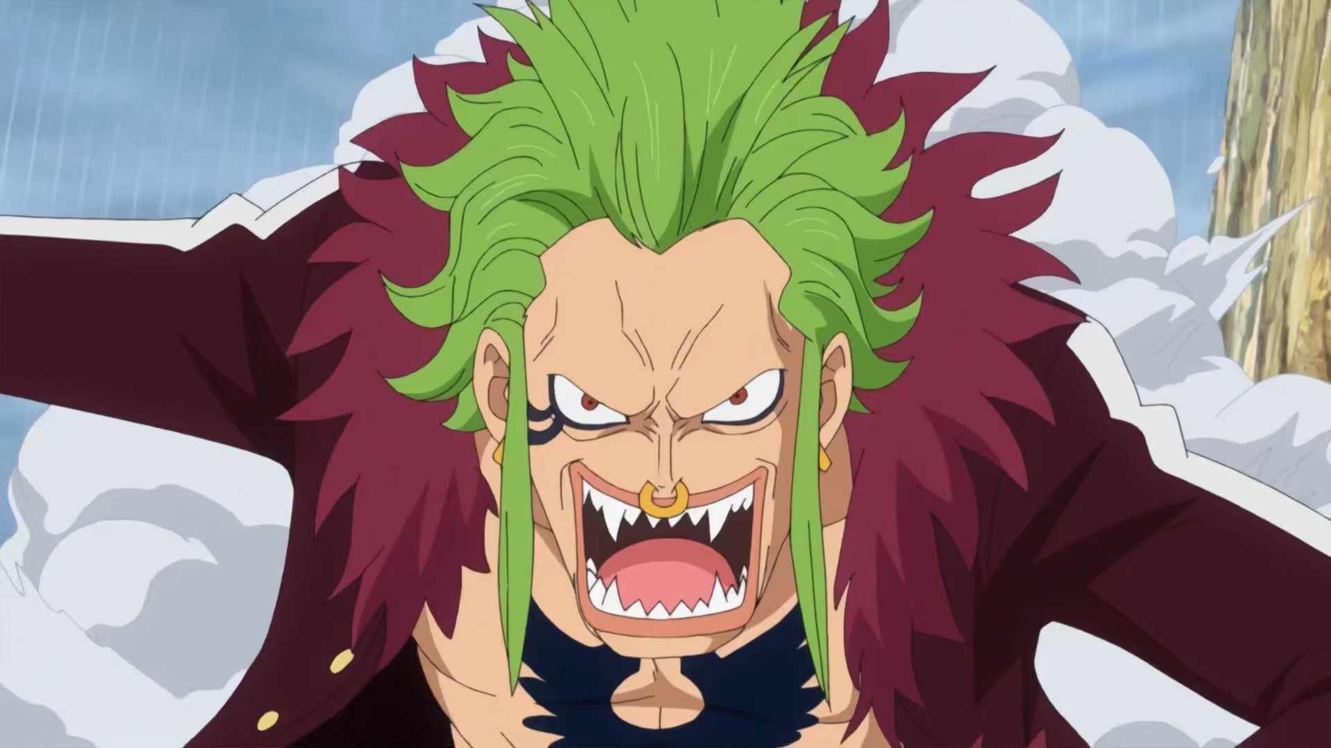 -E713- Barrier-Barrier! Homage God Fist Strikes!