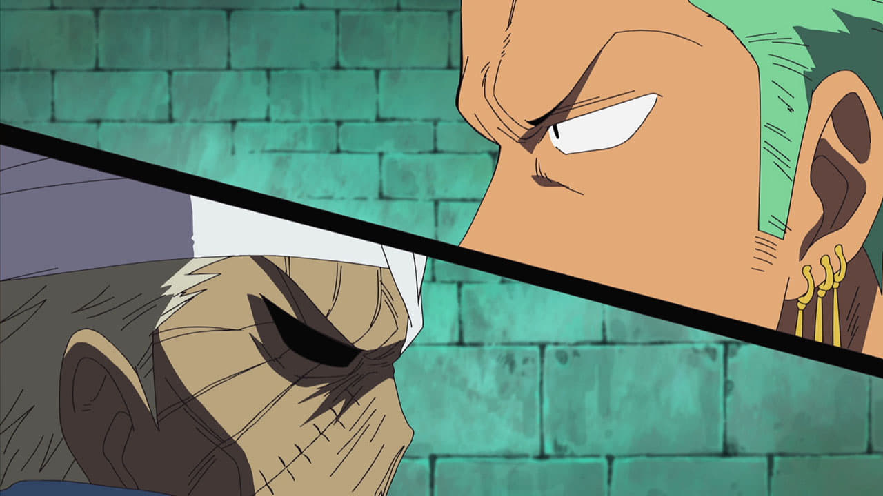 -E362- Slashes Dancing On the Rooftop!! Zoro vs. Ryuma's Showdown