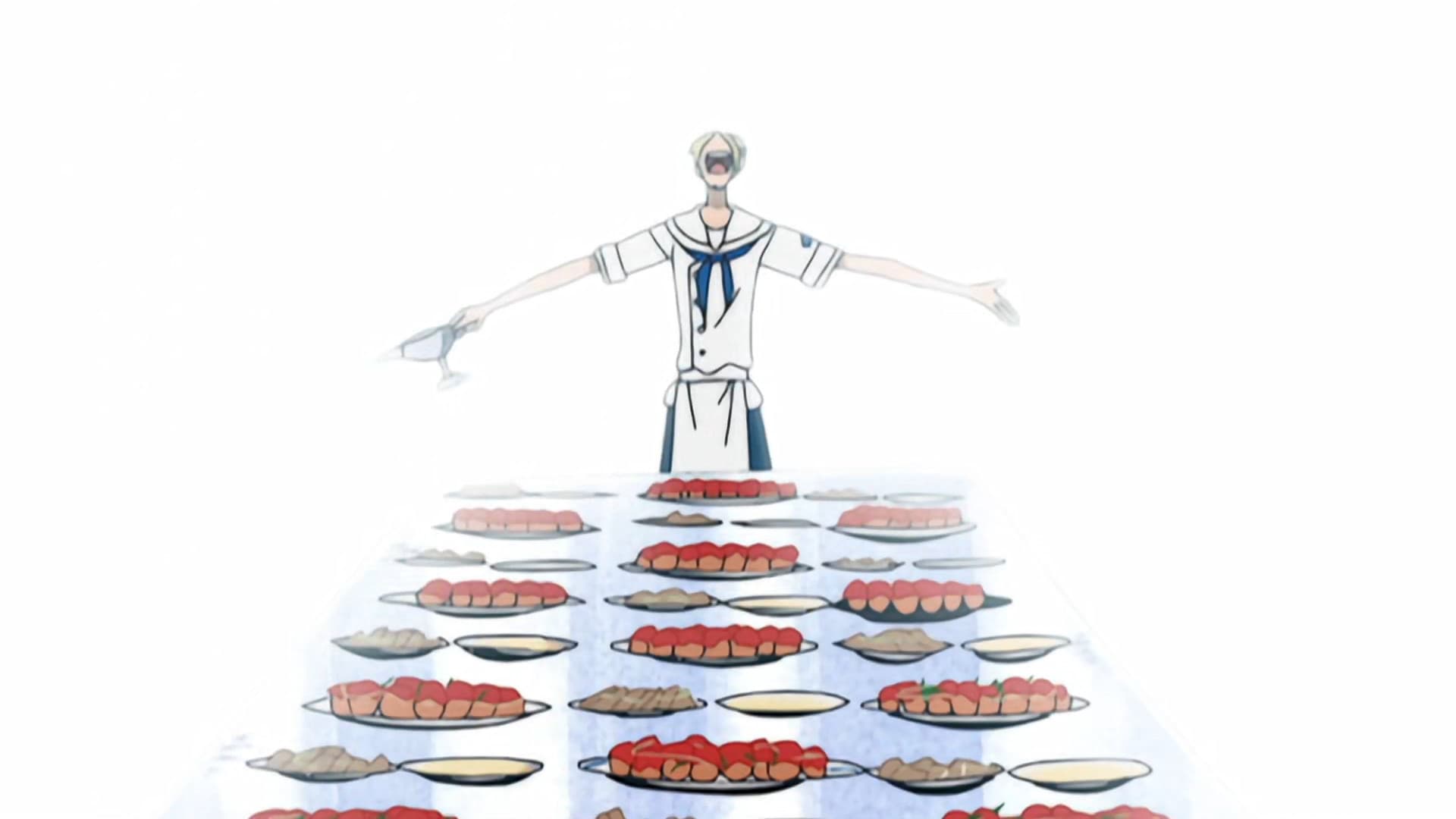 -E197- Sanji the Cook! Proving His Merit at the Marine Dining Hall!