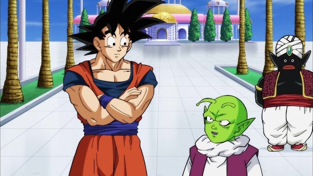-E86- First Time Exchanging Blows! Android 17 vs. Goku!!