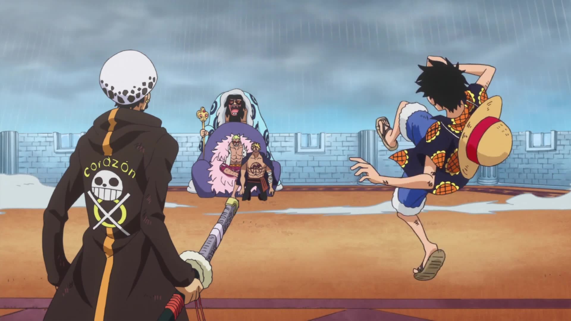 -E698- Anger Erupts! Luffy and Law's Ultimate Stratagem!