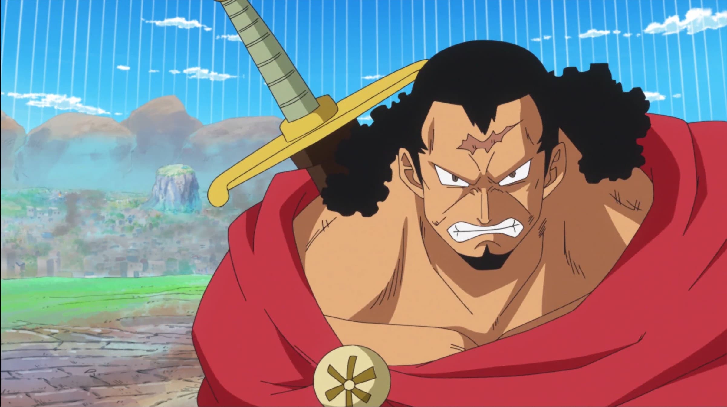 -E689- A Great Escape! Luffy's Tide-turning Elephant Gun!