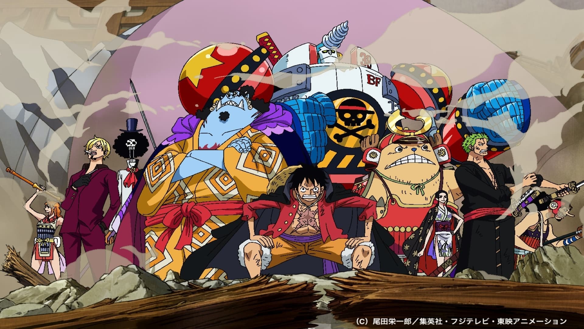 -E1000- Overwhelming Strength! The Straw Hat Pirates Gather!