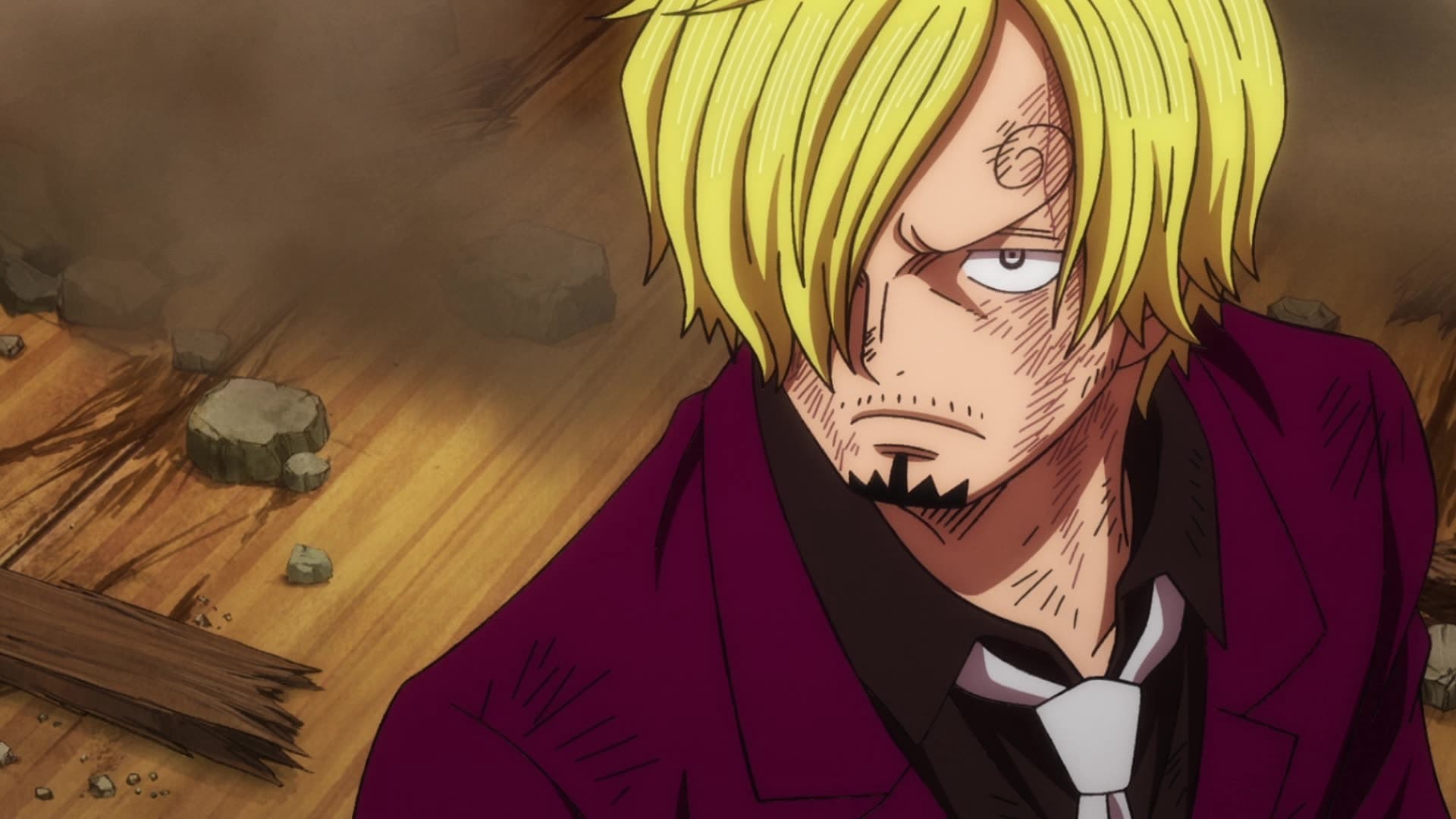 -E1061- The Strike of an Ifrit! Sanji vs. Queen