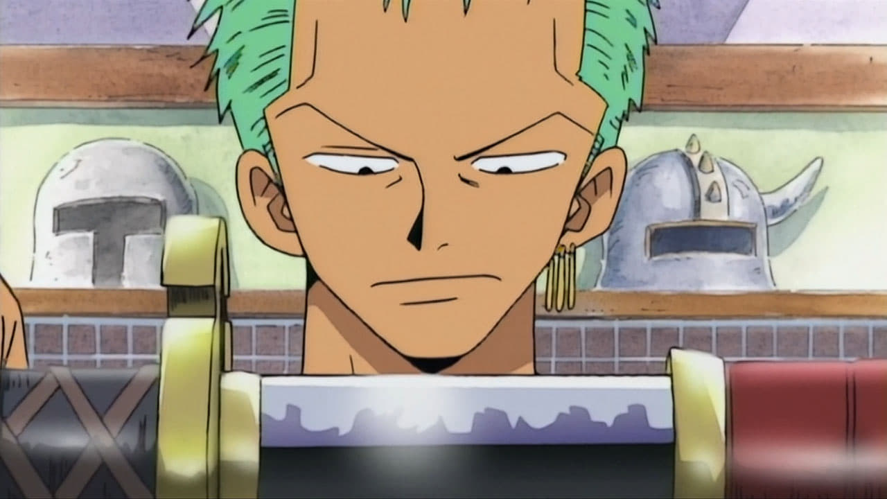 -E49- Zoro's New Swords and the Woman Sergeant Major!