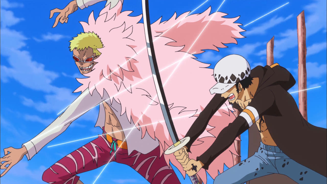 -E661- A Showdown Between the Warlords! Law vs. Doflamingo!