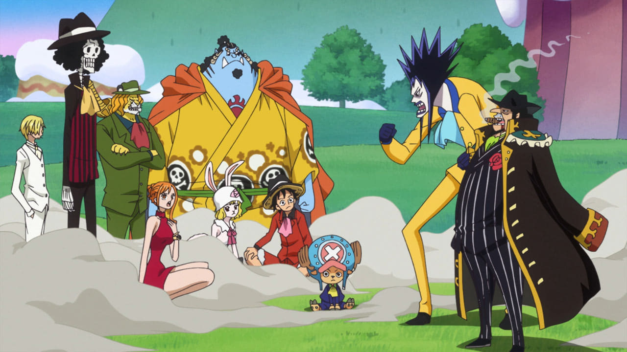 -E843- The Castle Collapses! The Straw Hat's Great Escape Begins!