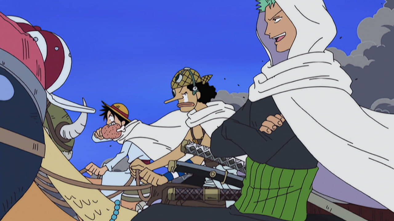 -E128- The Pirates' Banquet and Operation Escape from Alabasta!