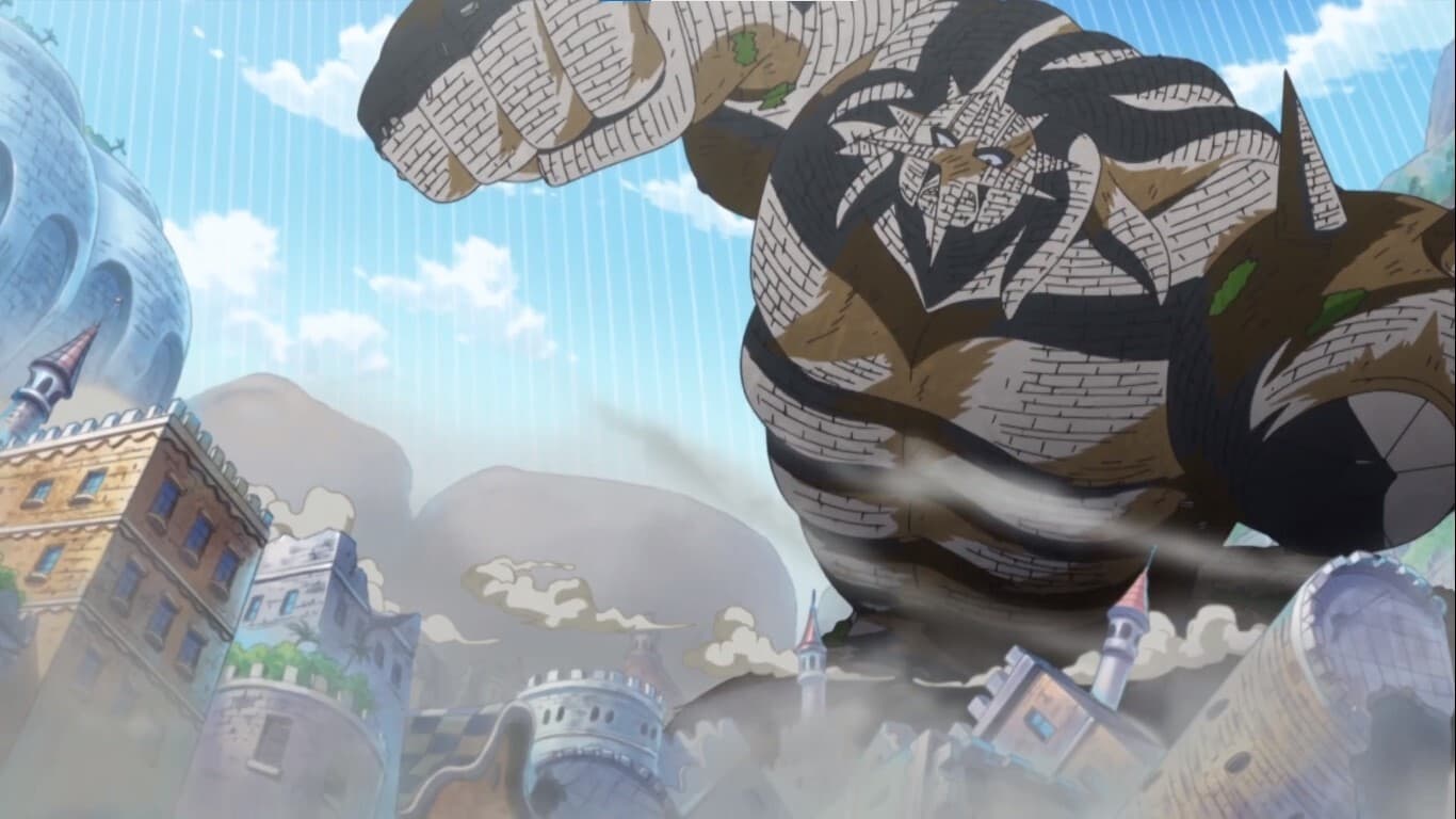 -E685- Steady Progress! Luffy's Army vs. Pica!