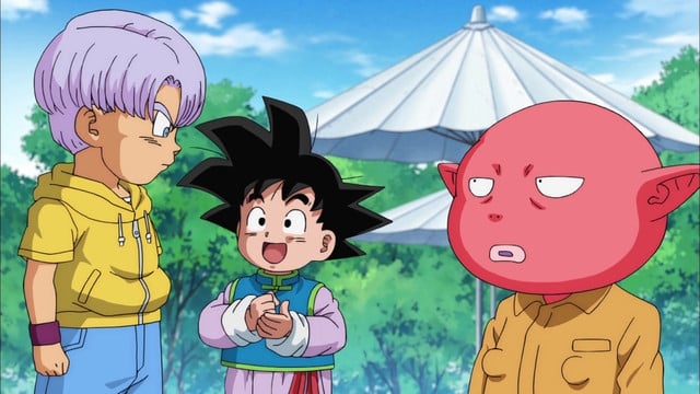 -E42- A Chaotic Victory Party! Showdown at Last? Monaka vs. Goku!