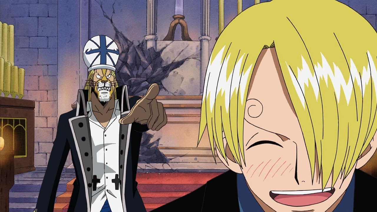 -E358- Blazing Knight Sanji!! Kick Down the Fake Wedding